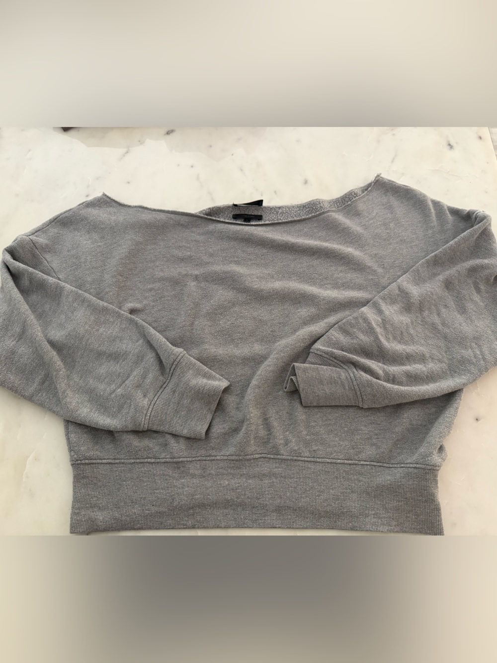 Carbon 38 Off the Shoulder Sweatshirt